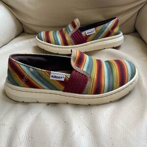 ARIAT Women's Ryder Old Muted Serape Casual Loafer Slip On Shoe Sneaker